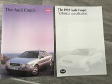 AUDI Coupe brochure &