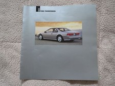 1991 FORD THUNDERBIRD AND